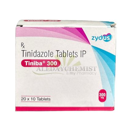 Tiniba 300 mg Tinidazole Tablets for Bacterial Vaginosis and Parasites