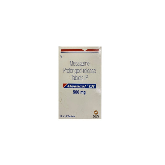 Mesacol CR 500 mg Gastrointestinal Ulcerative Colitis Treatment Medication
