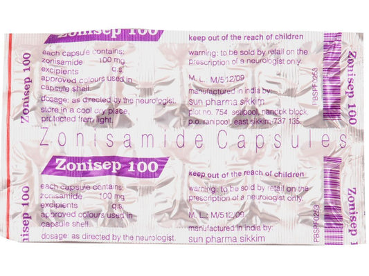 Zonisep 100mg