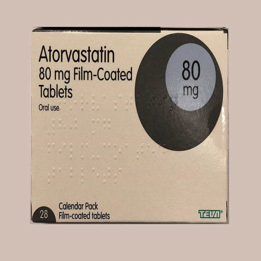 Atorvastatin 80mg Tablets