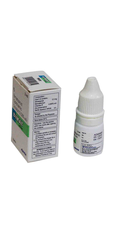 Ajanta Pharma Bimat 3ml 0.03% Bimatoprost Ophthalmic Solution Eye Drops