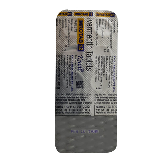Imrotab Ivermectin 12 mg