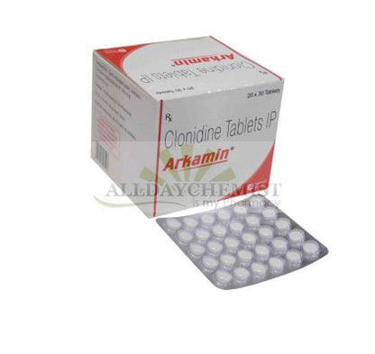 Arkamin 100 mcg Clonidine Hcl Antihypertensive Tablets for Blood Pressure