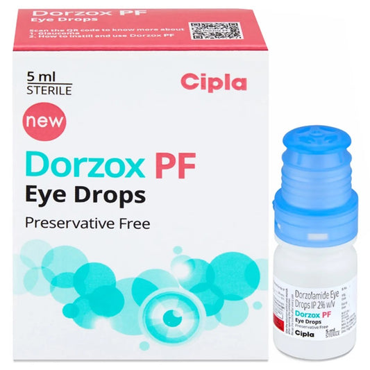 Dorzox PF Eye Drop 2% (5 ml)