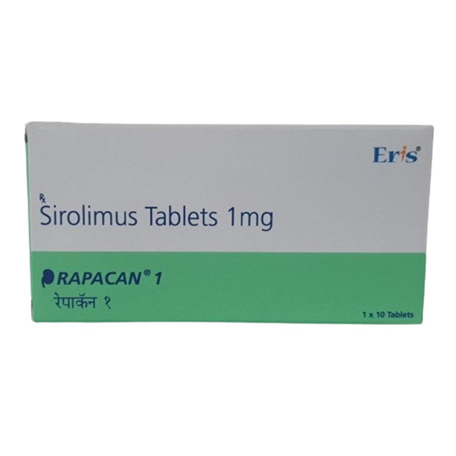 Rapacan 1 mg Sirolimus Immunosuppressant Tablets for Kidney Transplant Rejection