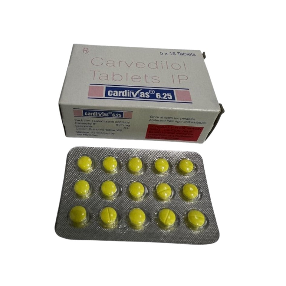 Cardivas 6.25mg