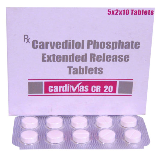 Cardivas CR 20mg