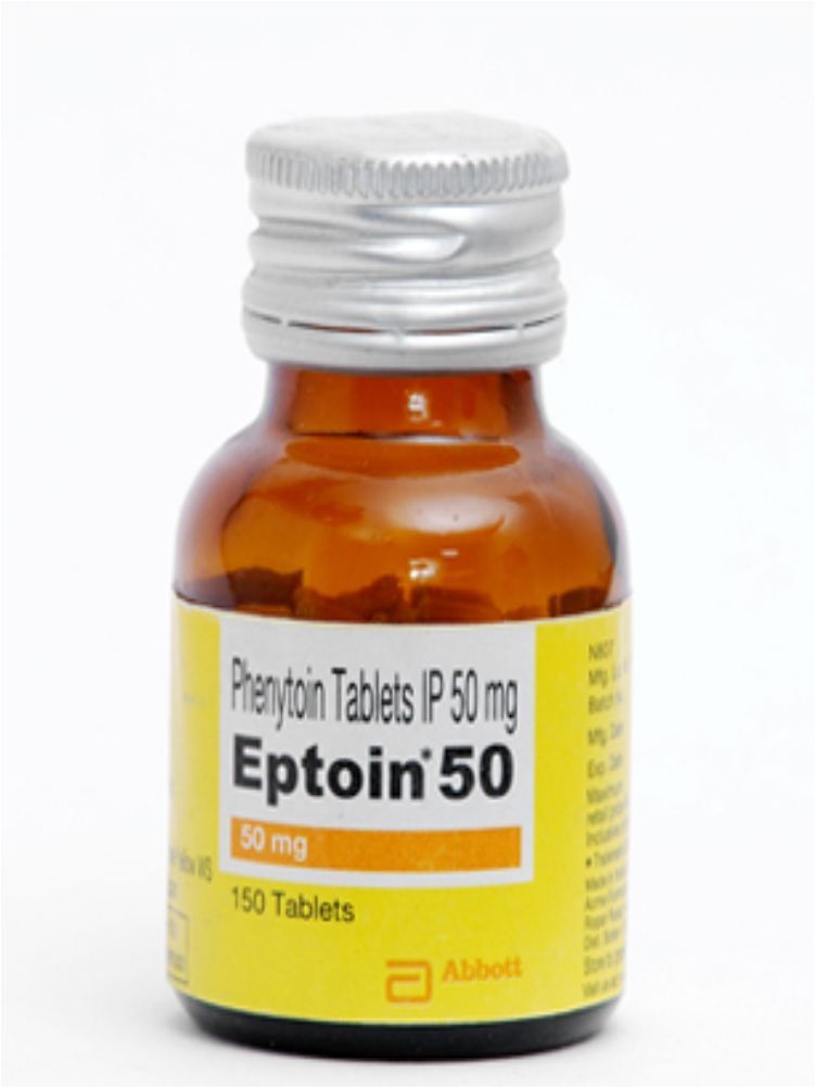 Eptoin 50 mg Phenytoin Anti Convulsant 150 Tablets Seizure Medication