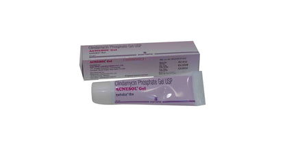Acnesol Gel 1% 20gm Topical Antibiotic Acne Treatment Clindamycin