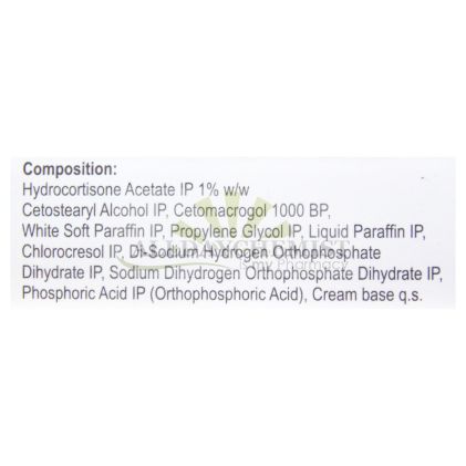 Cutisoft Cream 1% Hydrocortisone Skin Allergy Relief 15gm Tube