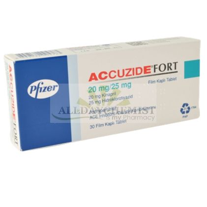 Accuzide Forte 20/25 mg