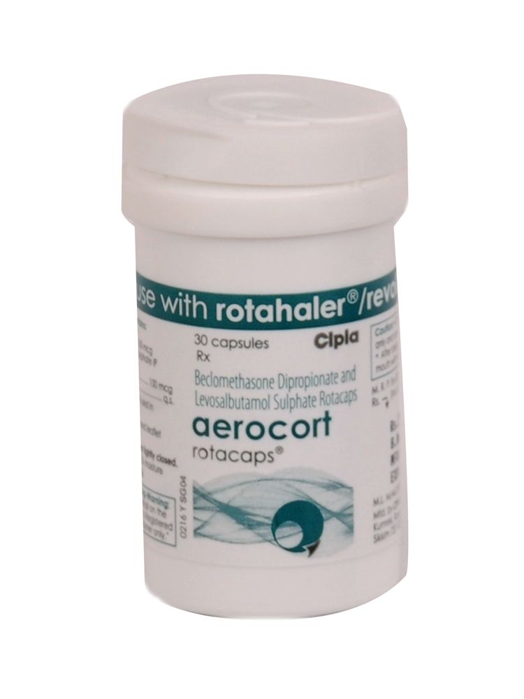 Aerocort Rotacaps 100/100mcg