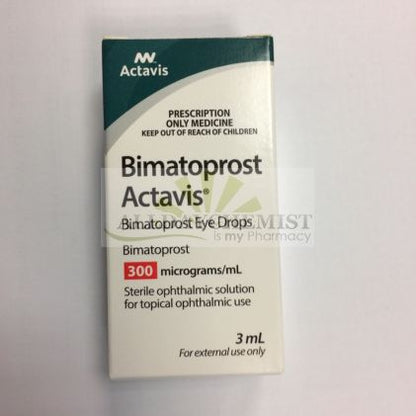 Actavis Bimatoprost 300 mcg (0.03%)