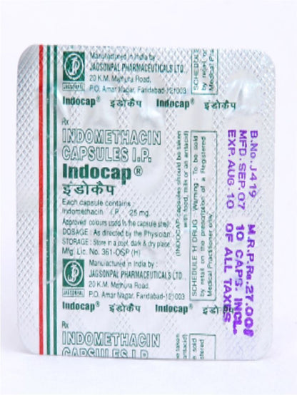 Indocap 25mg
