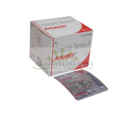 Arkamin 100 mcg Clonidine Hcl Antihypertensive Tablets for Blood Pressure
